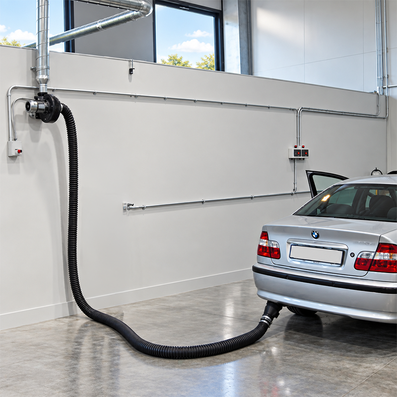 Caratteristiche e funzionamento degli arrotolatori automatici per gas di scarico